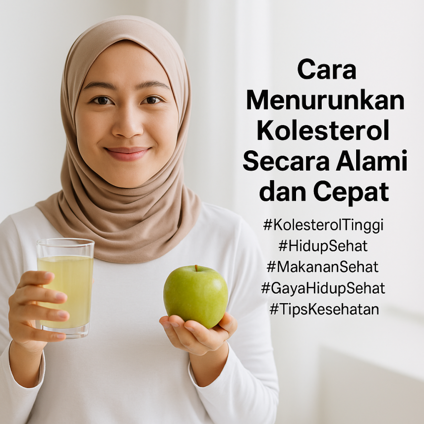 Cara Menurunkan Kolesterol Secara Alami dan Cepat: Panduan Lengkap untuk Hidup Lebih Sehat