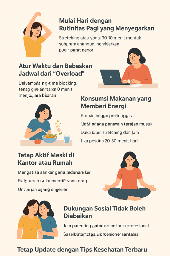 Tips Kesehatan untuk Profesional dan Ibu-Ibu: Panduan Praktis Menjaga Tubuh dan Pikiran